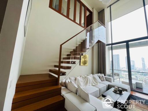 1-BR Duplex at The Sukhothai Residences Condominium near MRT Lumphini