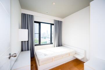 The corner two bedroom unit savouring pool view of the project and it is not far from BTS station
