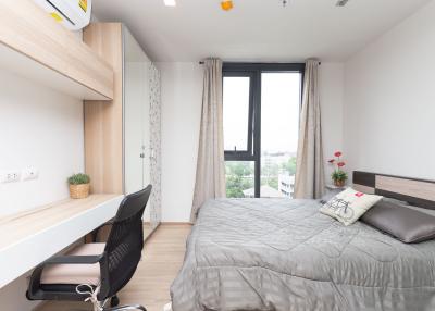 1 ห้องนอน  พร้อมอาศัย ในคอนโดมิเนียมย่านพระราม 9 ใกล้รถไฟฟ้าใต้ดิน