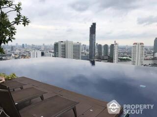 1-BR Condo at Urbano Absolute near BTS Krung Thon Buri