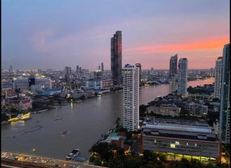 Prime river view at The River, located in Soi Charoennakorn in the heart of the true five-star riverside area