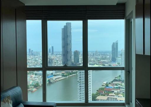 Prime river view at The River, located in Soi Charoennakorn in the heart of the true five-star riverside area