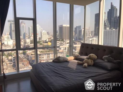 2-BR Condo at The Room Sathorn near BTS Saint Louis