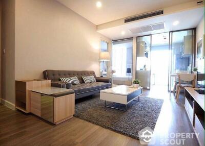 1-BR Condo at The Room Sathorn near BTS Surasak