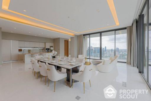 4-BR Condo at The Residences At Sindhorn Kempinski Hotel Bangkok near BTS Ratchadamri