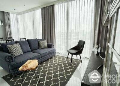 2-BR Condo at Nara 9 Sathorn-Narathiwas near BTS Chong Nonsi