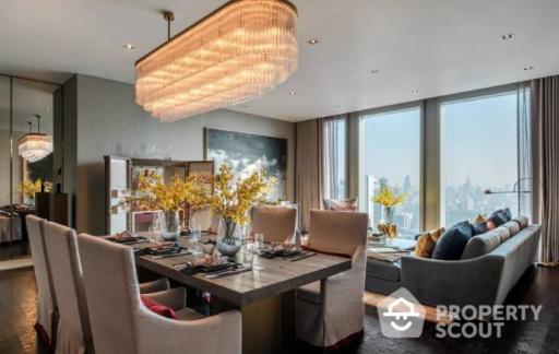 3-BR Condo at The Ritz-Carlton Residences, Bangkok near BTS Chong Nonsi