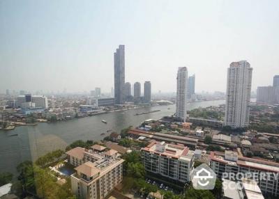 1-BR Condo at Baan Sathorn Chaopraya near BTS Krung Thon Buri (ID 392518)