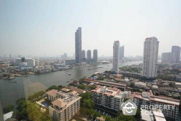 1-BR Condo at Baan Sathorn Chaopraya near BTS Krung Thon Buri (ID 392518)