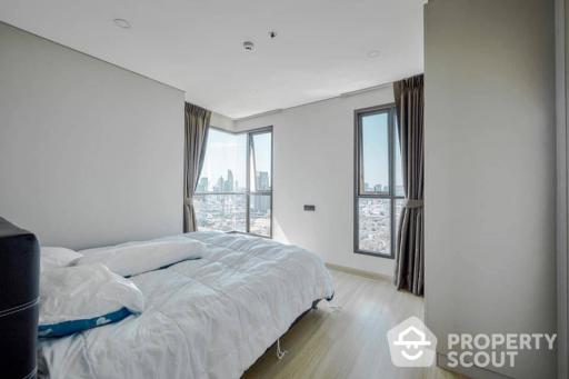 2-BR Condo at Lumpini Suite Phetchaburi – Makkasan near ARL Makkasan