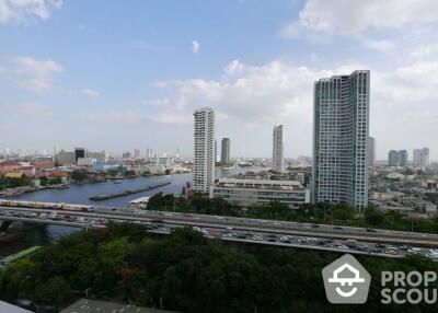 2-BR Condo at The River Condominium near BTS Saphan Taksin (ID 514398)