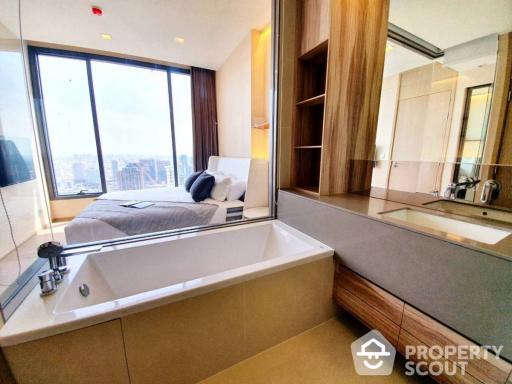 1-BR Condo at The Esse Asoke near MRT Sukhumvit (ID 513707)