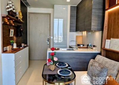 1-BR Condo at The Esse Asoke near MRT Sukhumvit