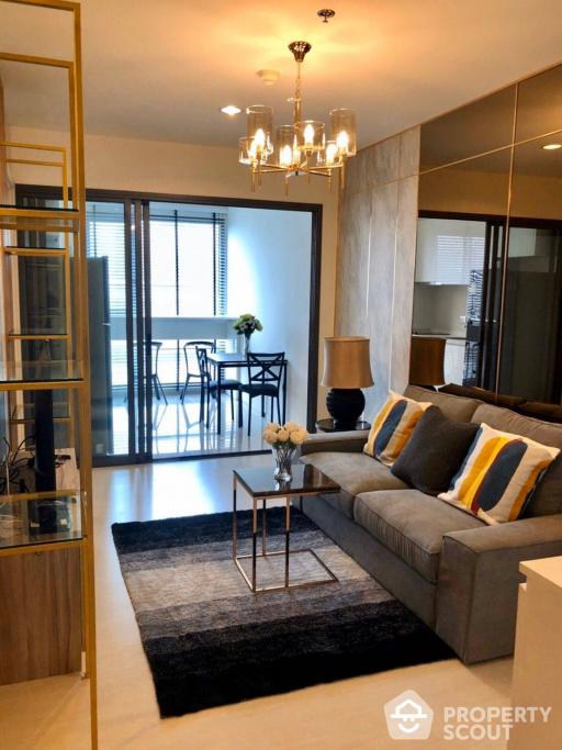 1-BR Condo at Rhythm Sukhumvit 42 near BTS Ekkamai