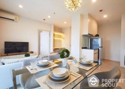 2-BR Condo at Noble Revolve Ratchada near MRT Thailand Cultural Centre