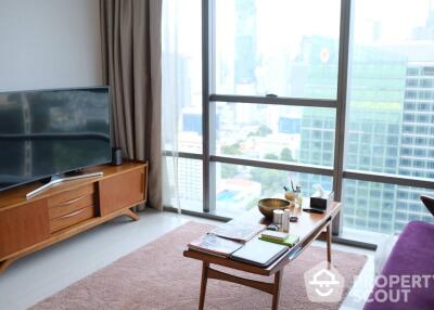 1-BR Condo at The Bangkok Sathorn-Taksin near BTS Krung Thon Buri