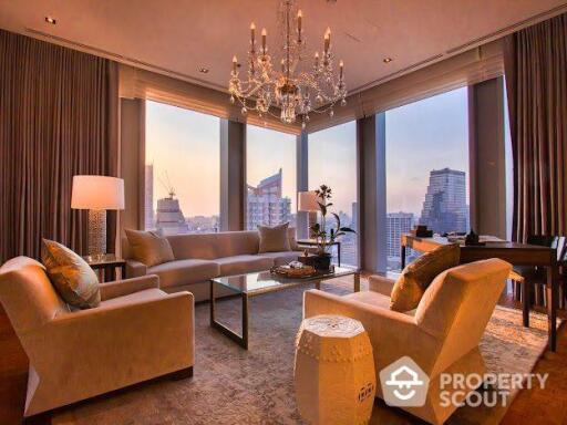 2-BR Condo at The Ritz-Carlton Residences, Bangkok near BTS Chong Nonsi