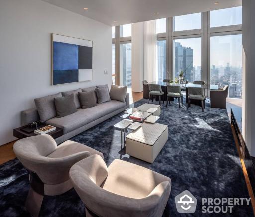 2-BR Condo at The Ritz-Carlton Residences, Bangkok near BTS Chong Nonsi