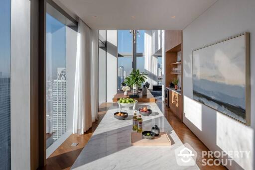 2-BR Condo at The Ritz-Carlton Residences, Bangkok near BTS Chong Nonsi