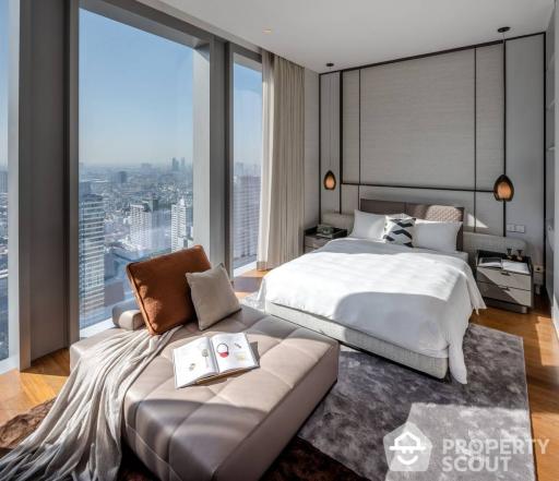 2-BR Condo at The Ritz-Carlton Residences, Bangkok near BTS Chong Nonsi