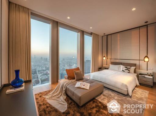 2-BR Condo at The Ritz-Carlton Residences, Bangkok near BTS Chong Nonsi