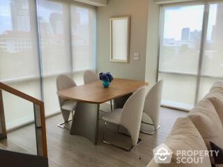 2-BR Condo at The Room Sukhumvit 21 near MRT Sukhumvit (ID 512895)