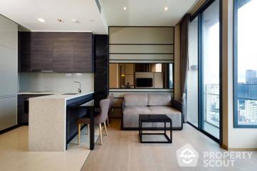 1-BR Condo at The Esse Asoke near MRT Sukhumvit