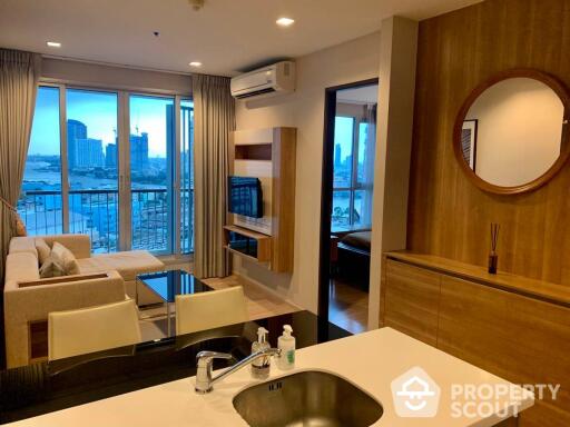 1-BR Condo at Rhythm Sathorn near BTS Saphan Taksin