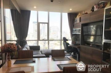 2-BR Condo at The Room Sathorn near BTS Surasak