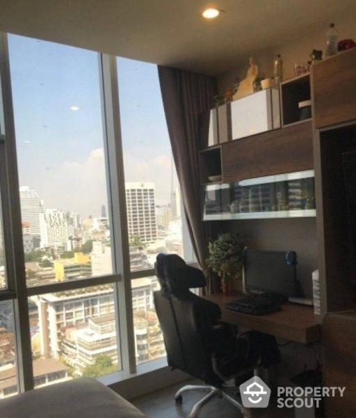 2-BR Condo at The Room Sathorn near BTS Surasak