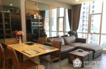 2-BR Condo at The Room Sathorn near BTS Surasak