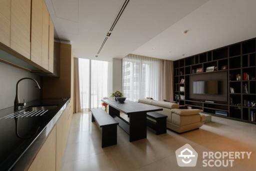 2-BR Condo at Saladaeng Residences near MRT Si Lom (ID 510840)