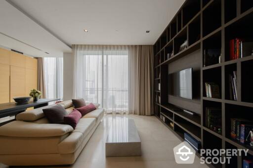 2-BR Condo at Saladaeng Residences near MRT Si Lom (ID 510840)