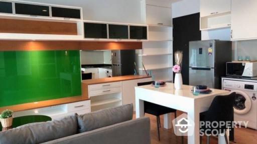 1-BR Condo at Baan Klang Krung Siam-Pathumwan Condominium near BTS Ratchathewi