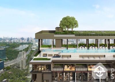 1-BR Condo at Life Rama 4 - Asoke near MRT Queen Sirikit National Convention Centre