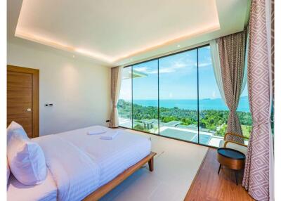 Brand New Luxury Pool Villa: Mountain & Sea View @ Bang Por Koh Samui