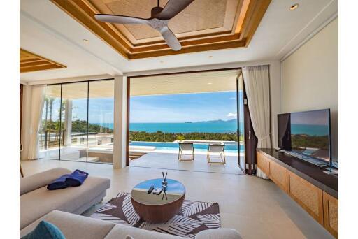 ***For Sale***Brand New Luxury Pool Villa: Mountain & Sea View @ Bang Por Koh Samui