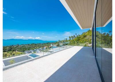 ***For Sale***Brand New Luxury Pool Villa: Mountain & Sea View @ Bang Por Koh Samui