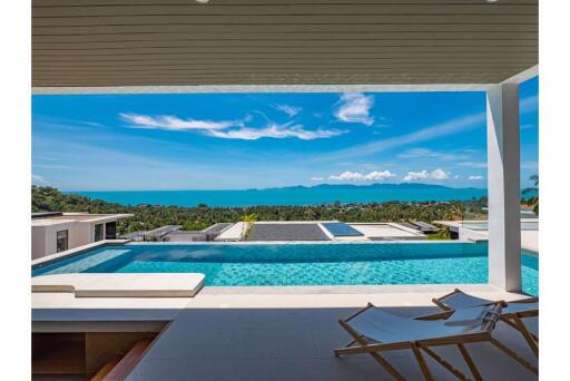 ***For Sale***Brand New Luxury Pool Villa: Mountain & Sea View @ Bang Por Koh Samui