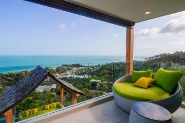 Ultimate luxury modern 5 bedrooms pool villa Lamai