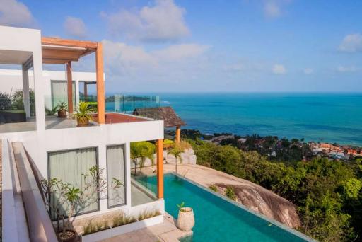 Ultimate luxury modern 5 bedrooms pool villa Lamai