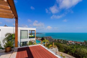 Ultimate luxury modern 5 bedrooms pool villa Lamai