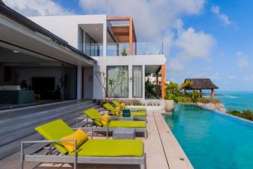 Ultimate luxury modern 5 bedrooms pool villa Lamai