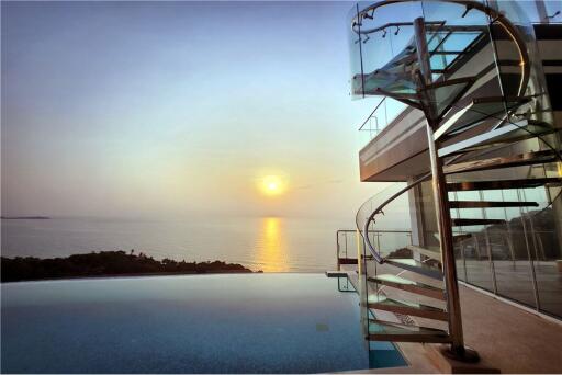 Design awarded ultra modern 6 bedroom luxury villa with panorama sea view - 920121018-210