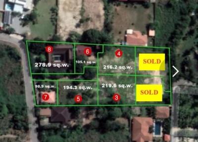 Very nice Land Plot for sale in East Pattaya