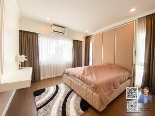 Luxury house for rent, fully decorated, with furniture in The City Bangna, KM.7 - near Mega Bangna