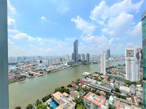 Luxury Penthouse for Sale with Chao Phraya River View, near BTS