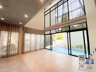 New luxurious house with high quality, featuring a private swimming pool, located in Sarin Park Ratchadapisek – Bangkok - Thailand