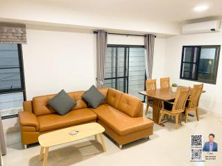 For rent: Townhouse with corner backyard, new house, near Mega Bangna, Bangna area