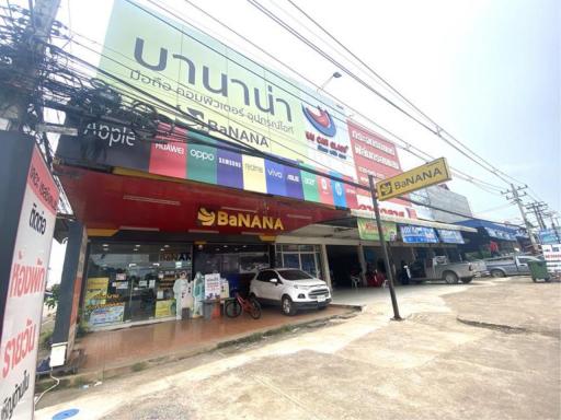 ขายอาคารพาณิชย์ ห้องมุม ทำเลทอง ตรงข้ามตลาดกองไท